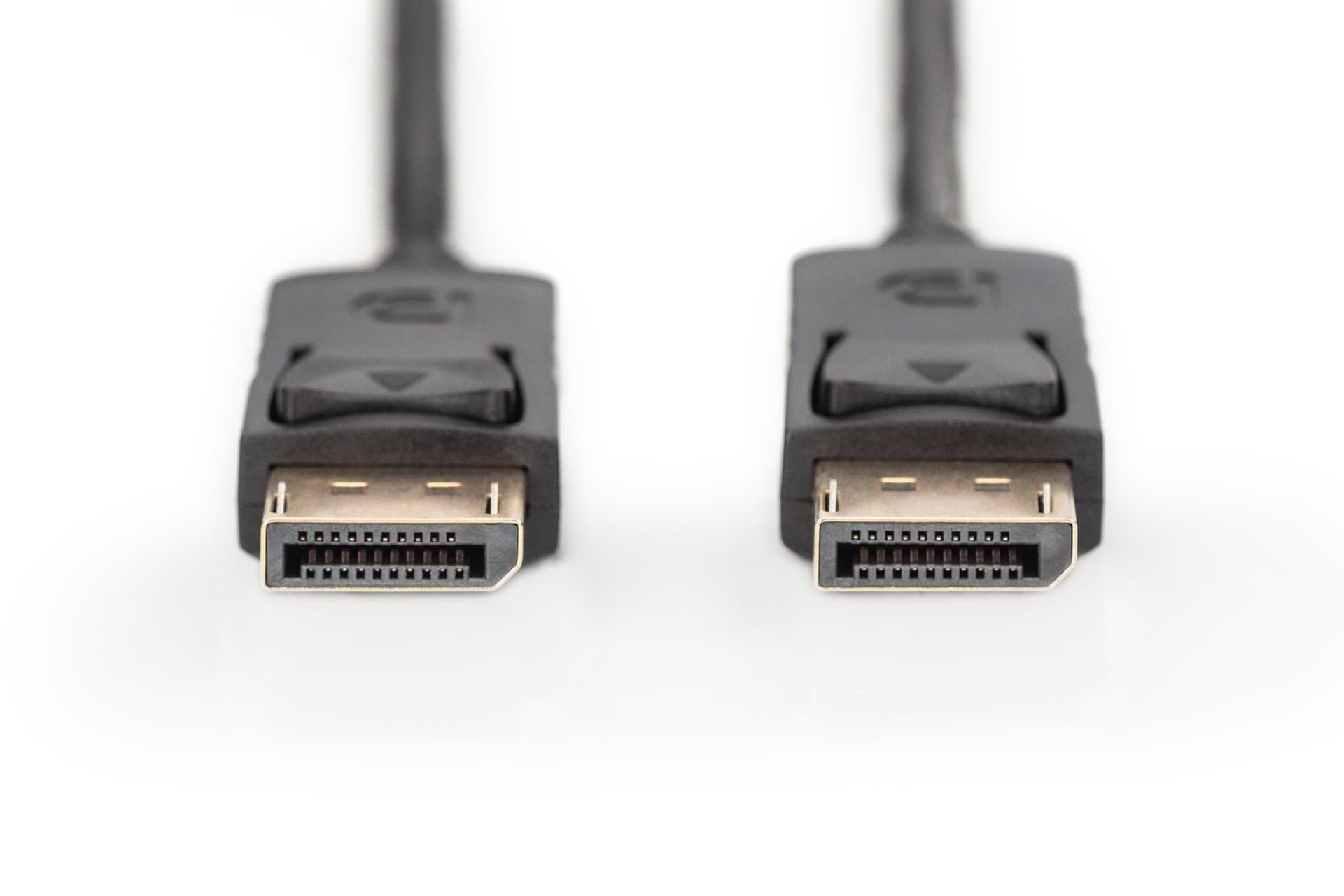 2 x DisplayPort tata, 3m, Negru "AK-340100-030-S" — miniatură