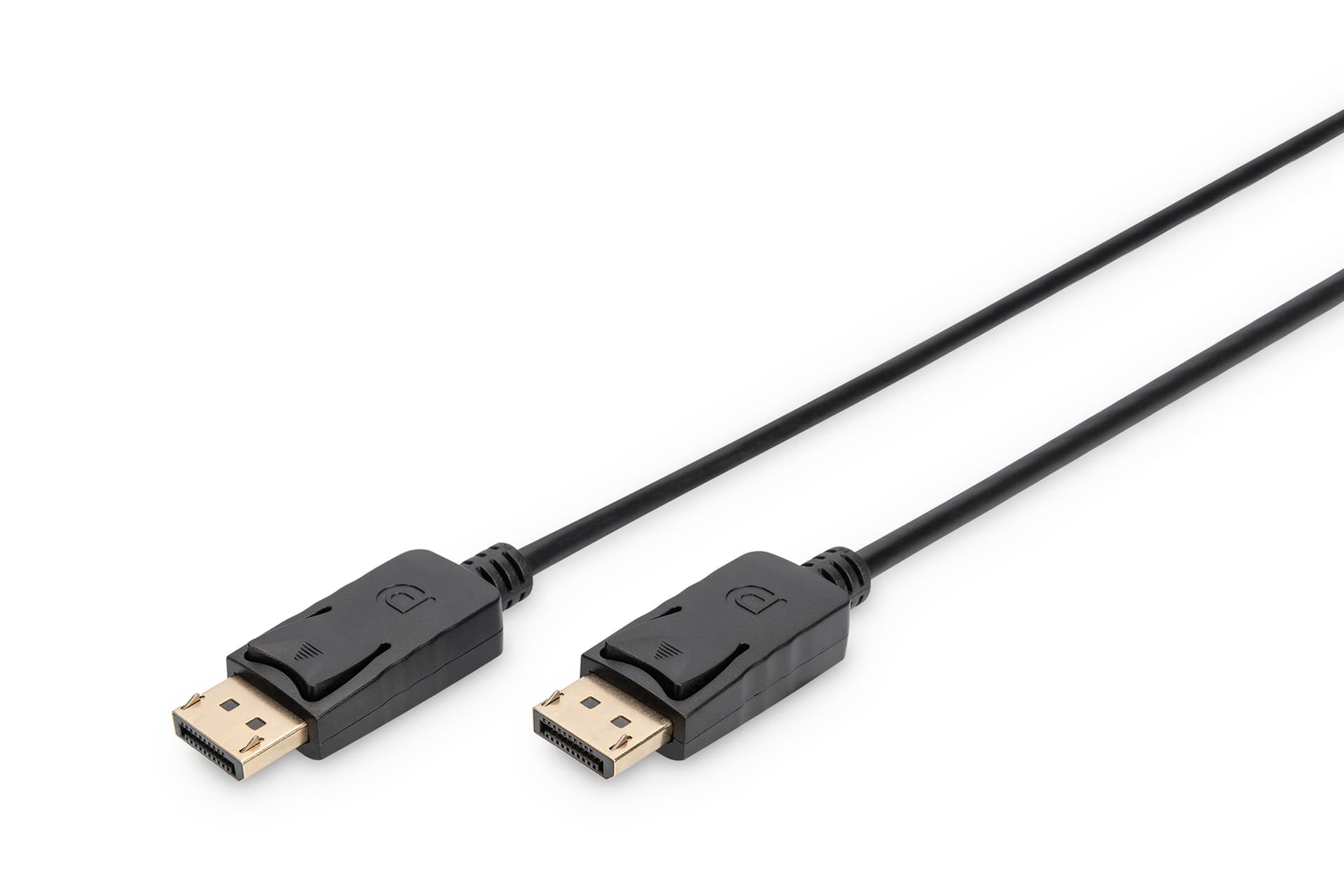 2 x DisplayPort tata, 3m, Negru "AK-340100-030-S"