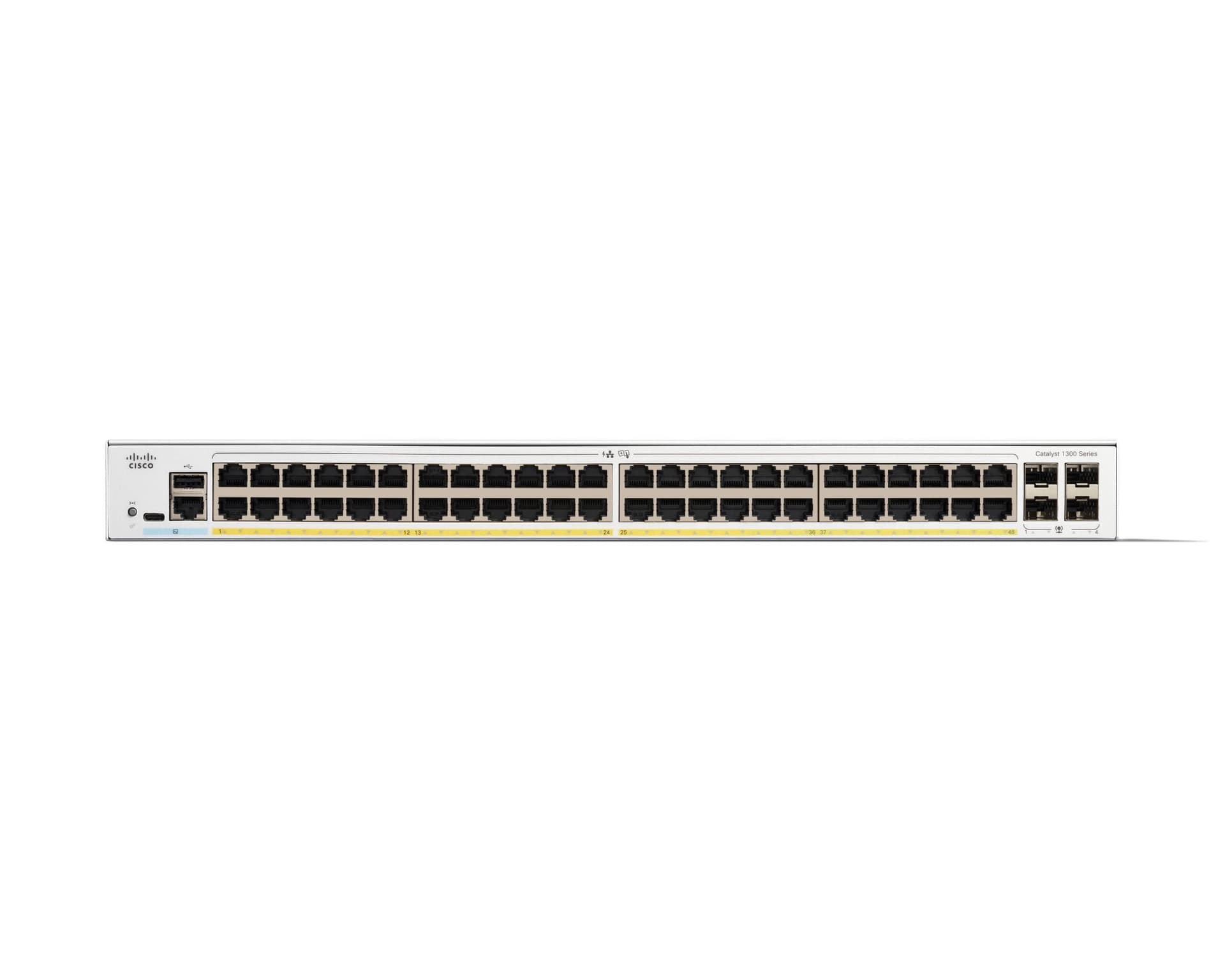 Catalyst 1300 48-port GE, PoE, 4x1G SFP "C1300-48P-4G" — miniatură