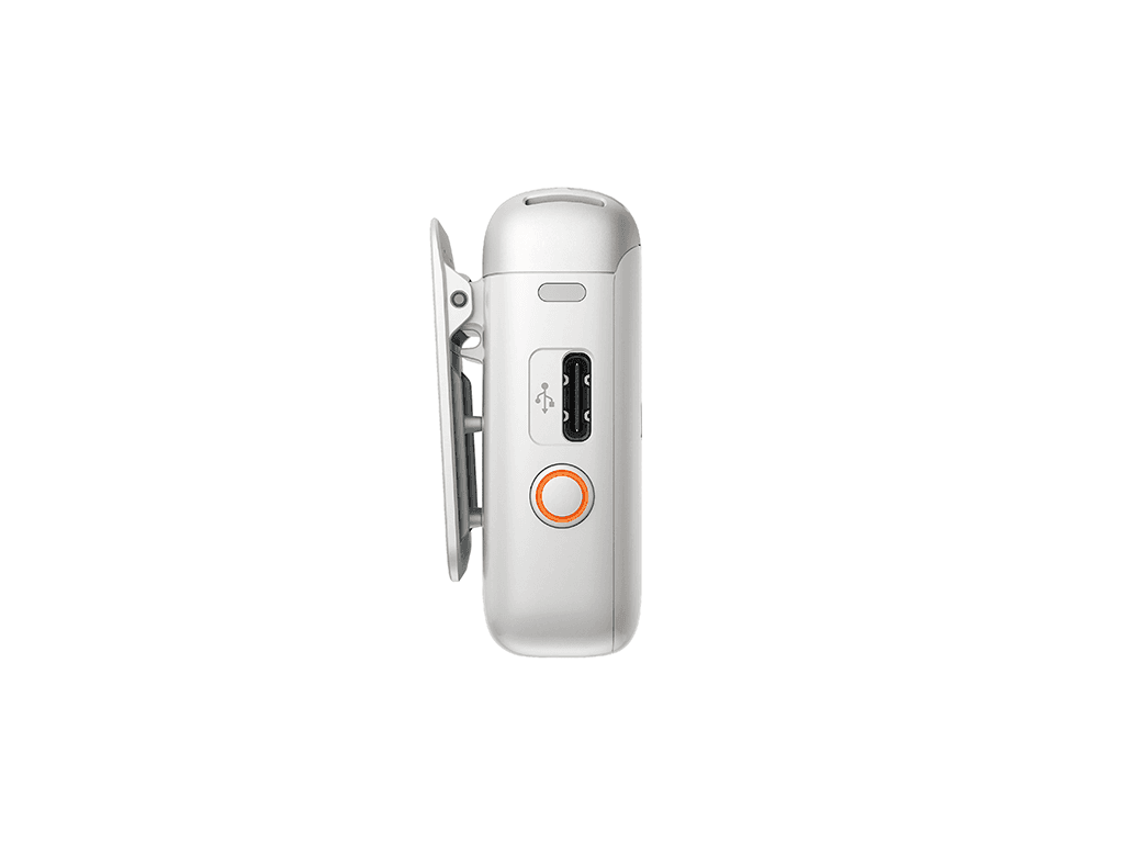 Microfon wireless 2 DJI (1TX) Platinum White "CP.RN.00000329.01" — miniatură