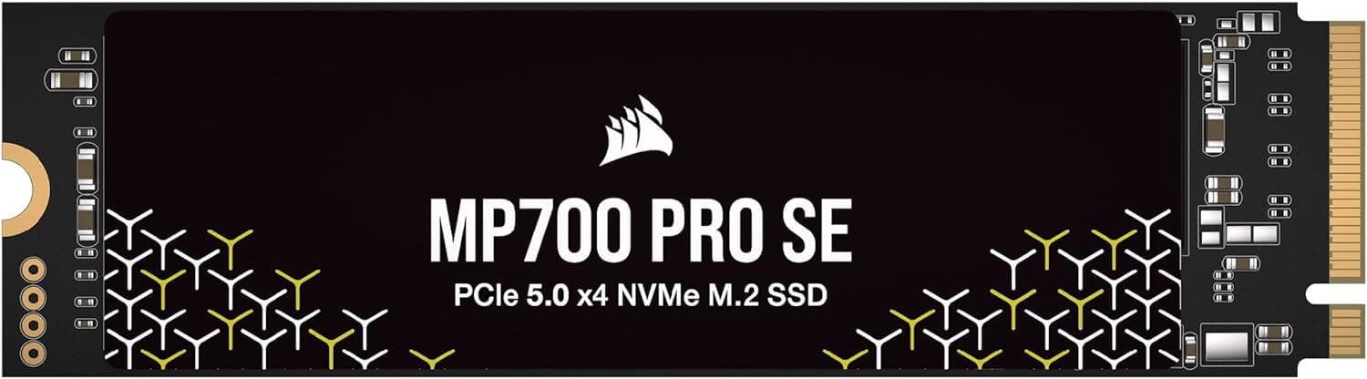 SSD Corsair MP700 PRO SE, 4TB, PCIe Gen5 x4, NVMe M.2 "CSSD-F4000GBMP700PNHS"