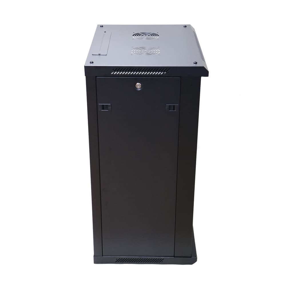EXTRALINK 18U 600X450 wall-mounted rackmount cabinet black "EX.14367" — miniatură