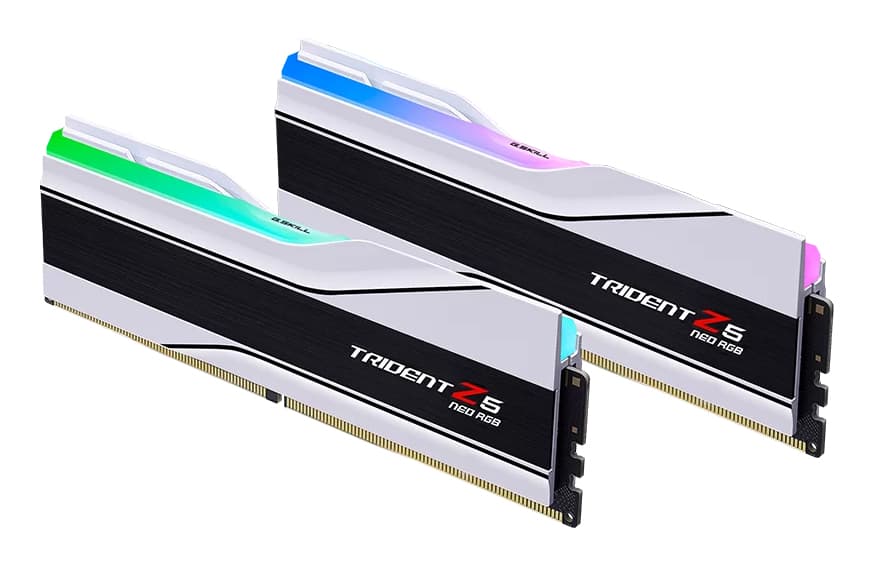 Memorie Trident Z5 Neo RGB DDR5-6400 CL32-39-39-102 1.35V 48GB (2x24GB) AMD EXPO "F5-6400J3239F24GX2-TZ5NRW" — miniatură