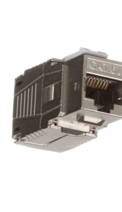 PANDUIT Category 6A RJ45 10 Gb/s keystone shielded jack module "KJS6X88TC" — miniatură
