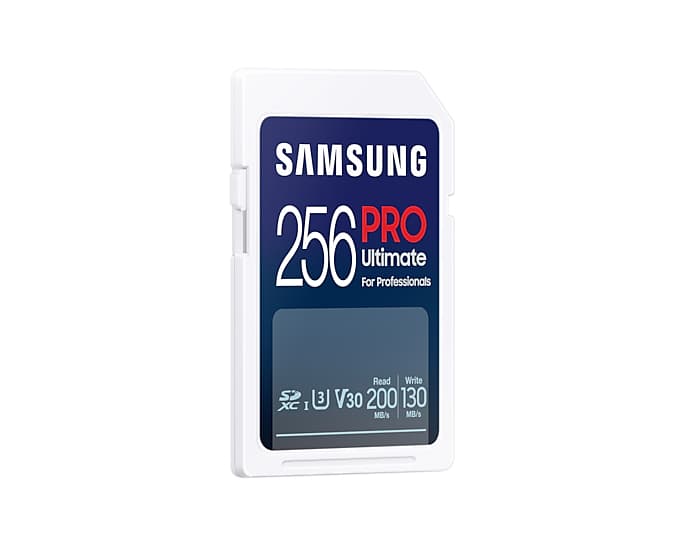 Card memorie PRO Ultimate 256GB, Class 10, UHS-I U3, V30 + Adaptor USB "MB-SY256SB/WW" — miniatură