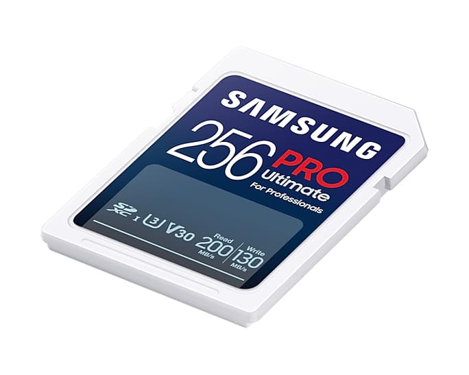 Card memorie PRO Ultimate 256GB, Class 10, UHS-I U3, V30 + Adaptor USB "MB-SY256SB/WW" — miniatură
