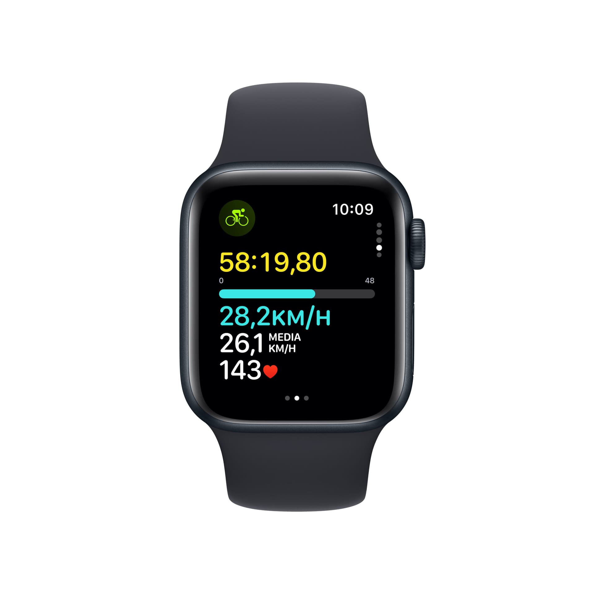 Apple Watch SE2 v2 GPS 40mm Mid M/L "MR9Y3" — miniatură