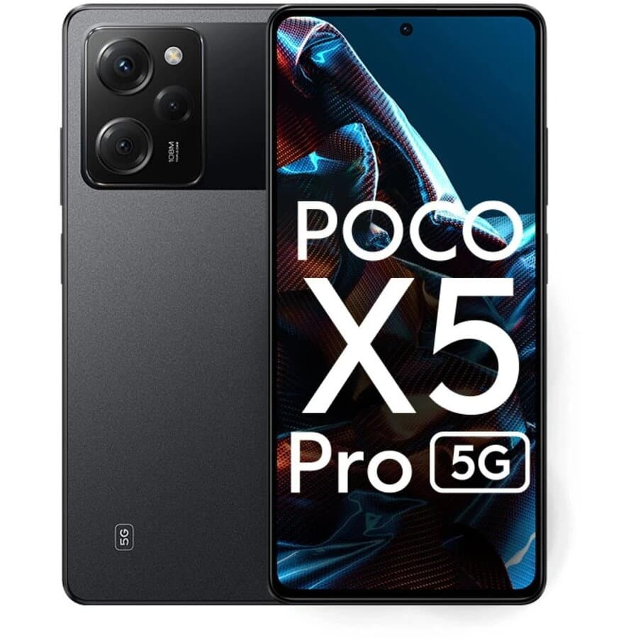 Smartphone Poco X5 Pro 256GB 8GB RAM 5G Dual SIM Black "MZB0CRPEU"