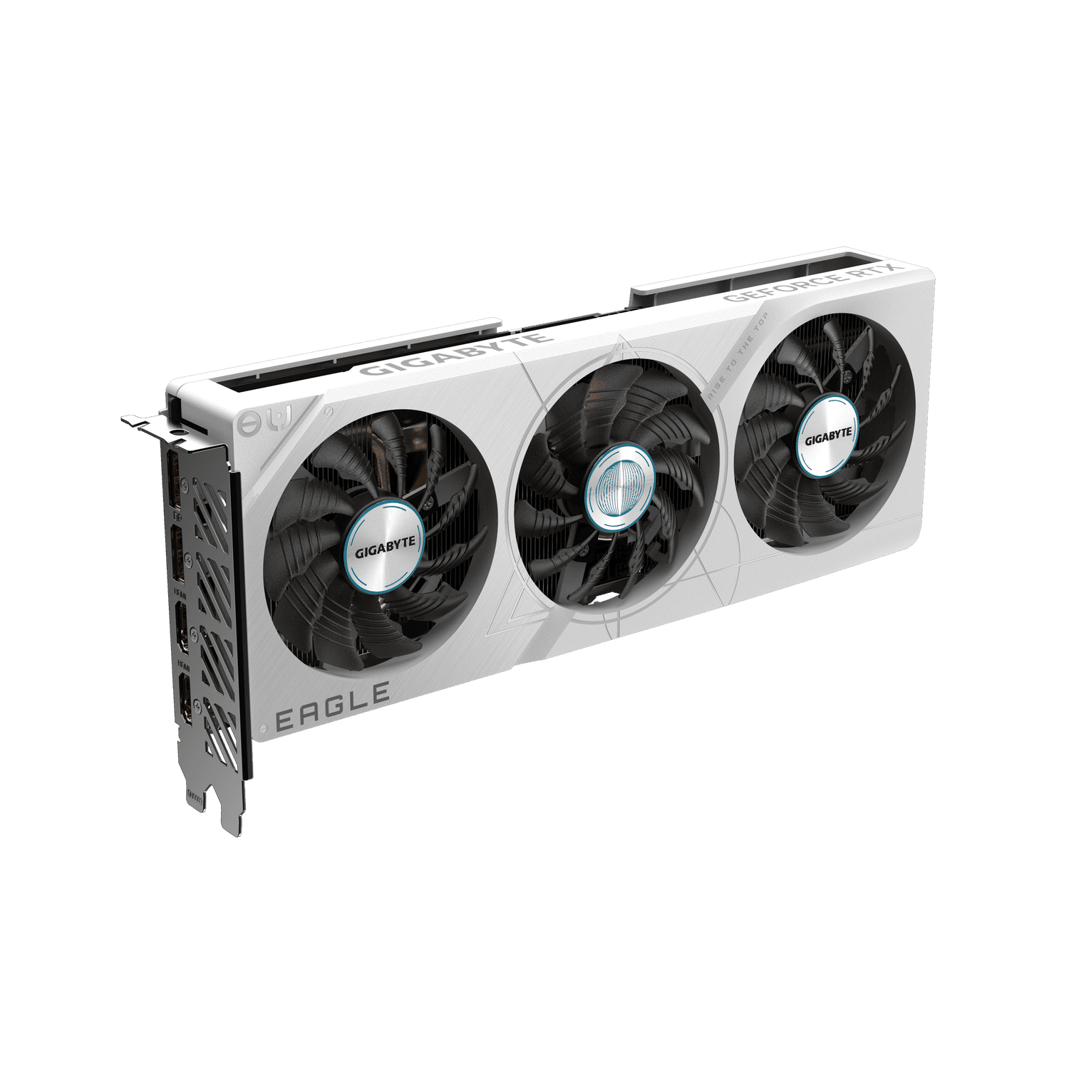 GIGABYTE GeForce RTX 4060 EAGLE OC ICE 8G, 8 GB GDDR6, 128-bit "N406TEAGLEOC ICE-8GD" — miniatură