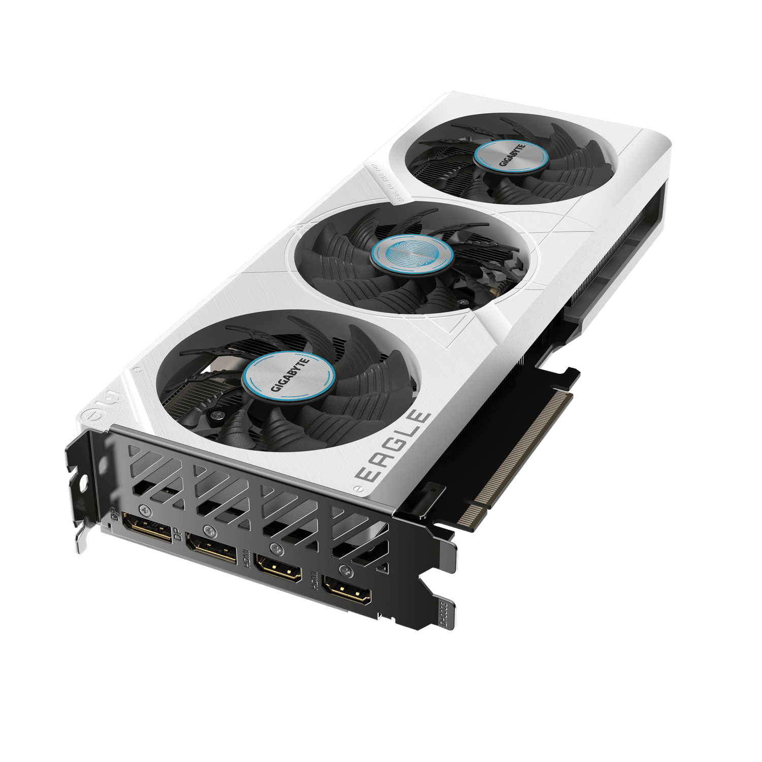 GIGABYTE GeForce RTX 4060 EAGLE OC ICE 8G, 8 GB GDDR6, 128-bit "N406TEAGLEOC ICE-8GD" — miniatură