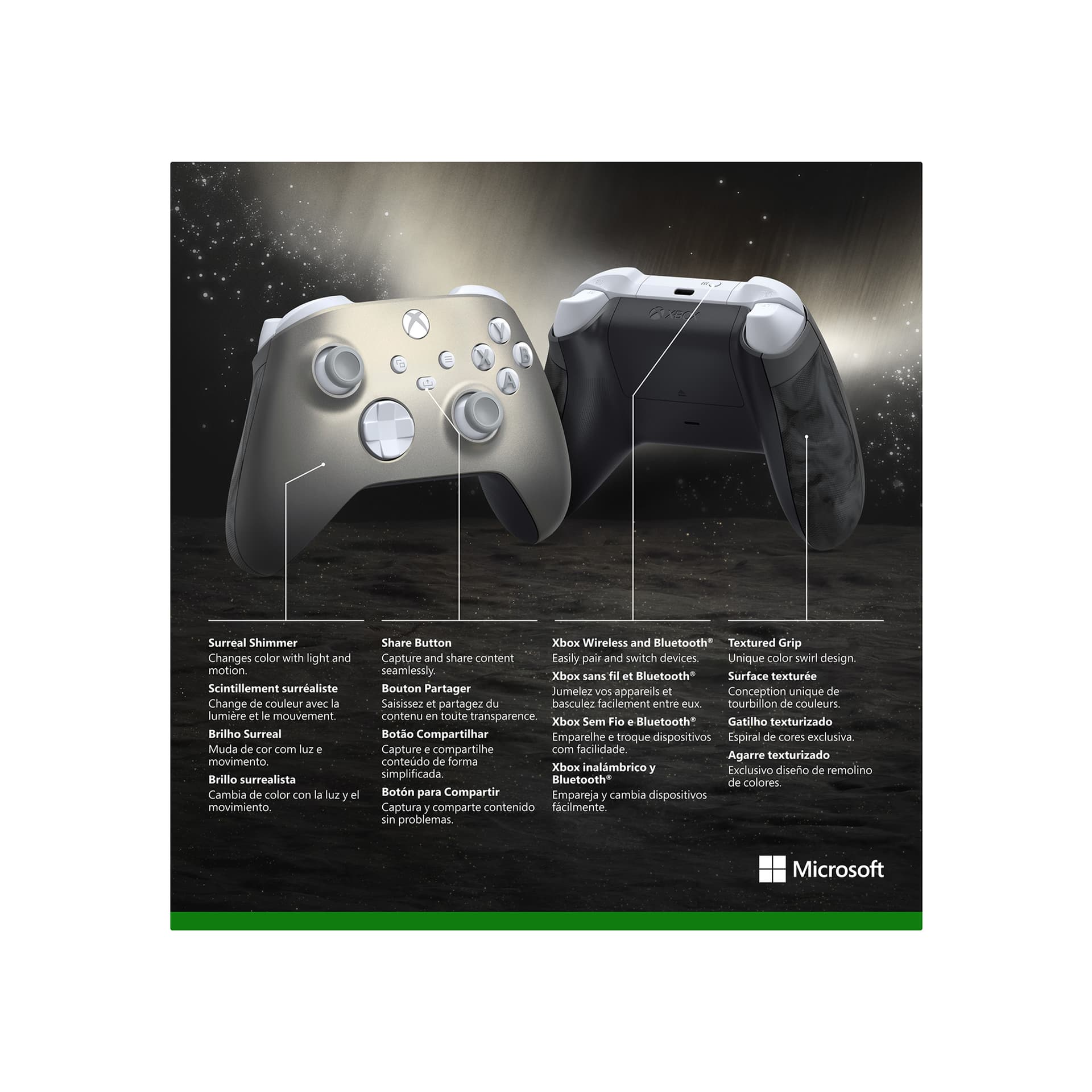 Xbox Wireless Controller Lunar Shift Special Edition "QAU-00040" — miniatură