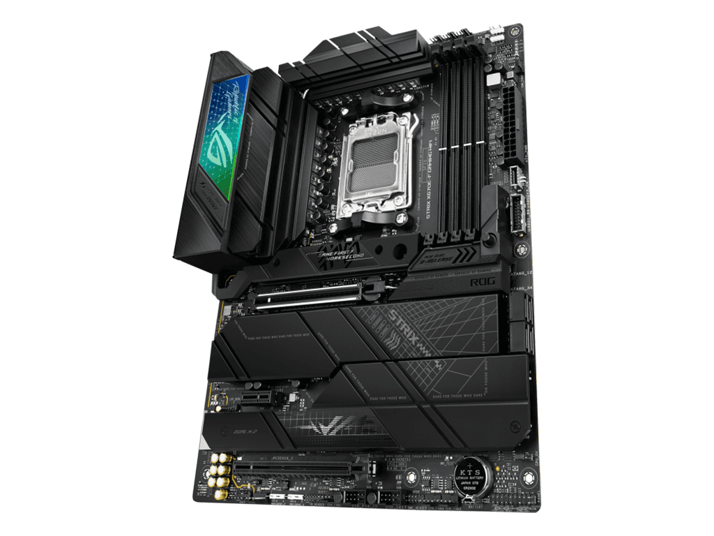Placa de baza ASUS ROG STRIX X670-F GAMING WIFIAM5, X670, USB3.2 GEN 2 MB "ROGSTRIXX670E-FGM WF" — miniatură