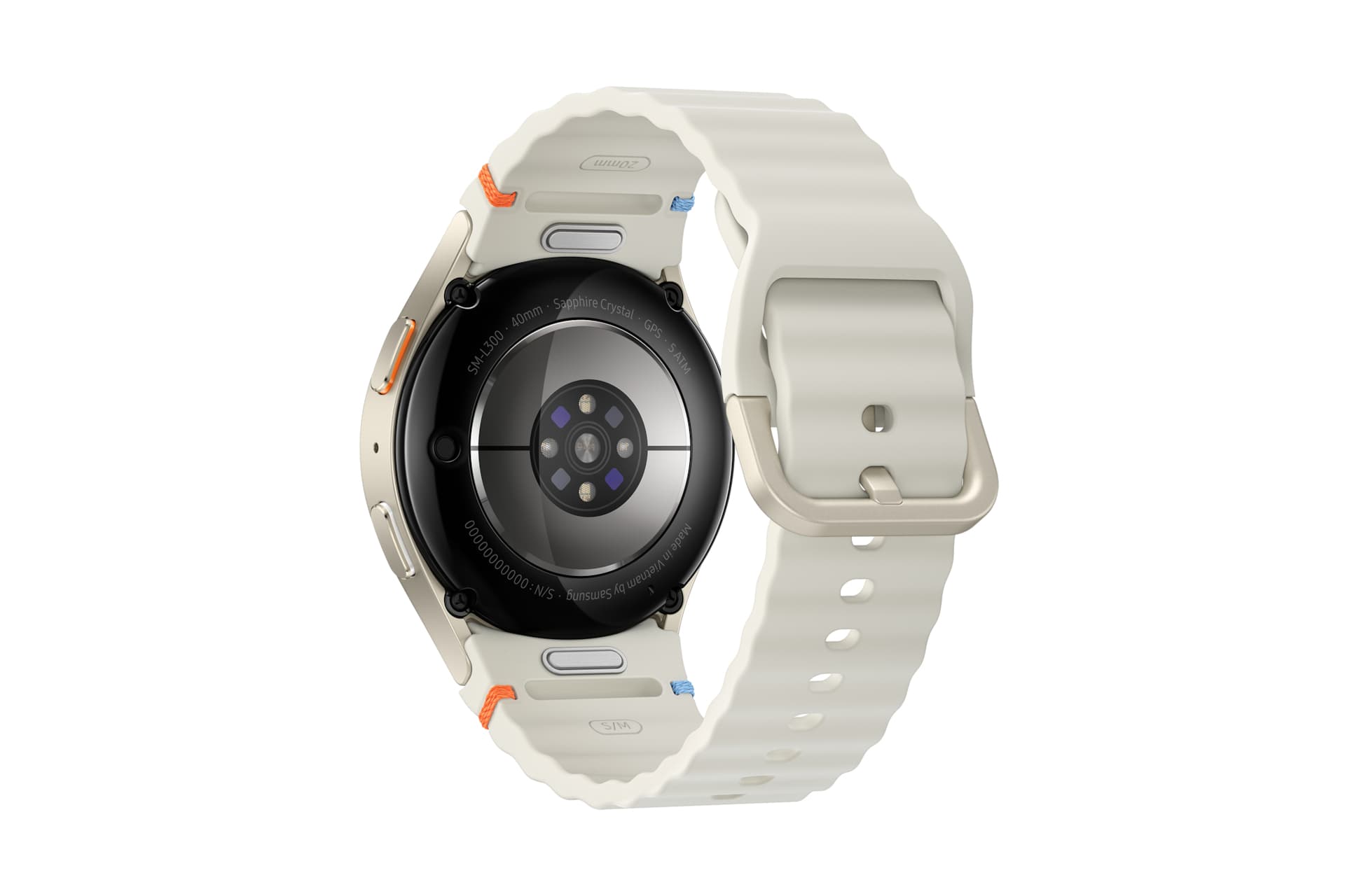 Samsung Smartwatch Galaxy Watch 7 Bluetooth 40 mm, Bej "SM-L300NZEAEUE" — miniatură