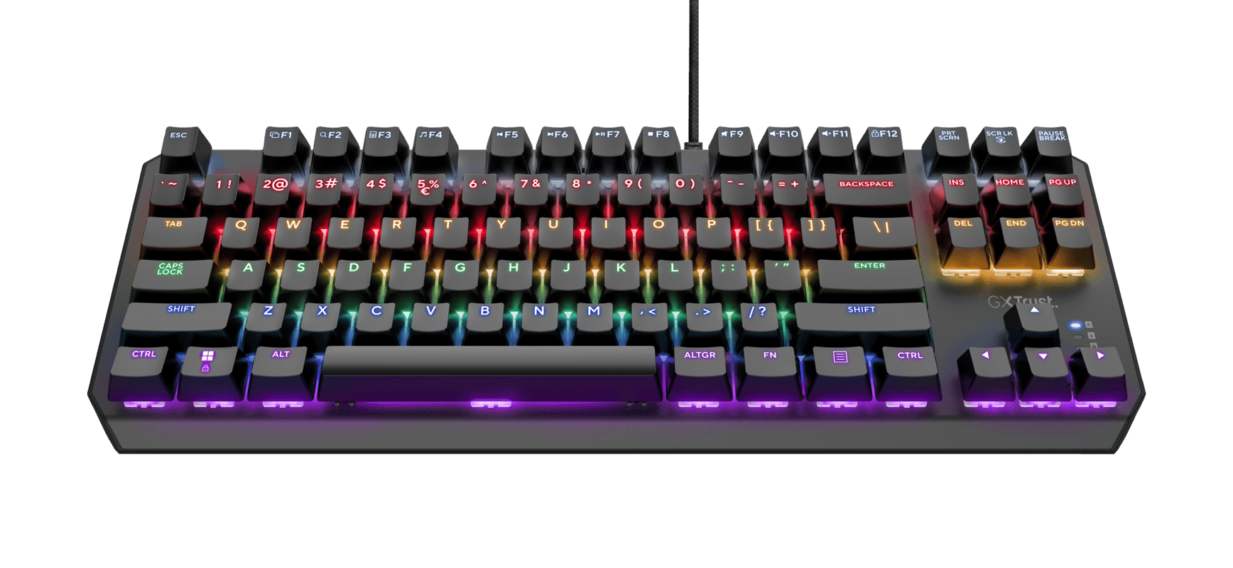 Tastatura Trust GXT834 Callaz TKL, ng "TR-24404" — miniatură