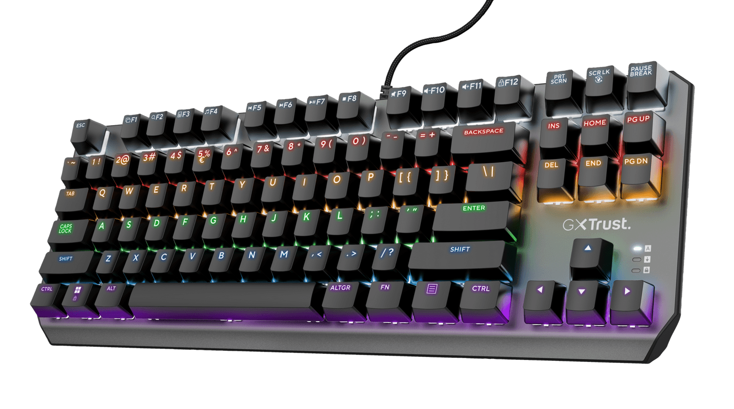 Tastatura Trust GXT834 Callaz TKL, ng "TR-24404" — miniatură