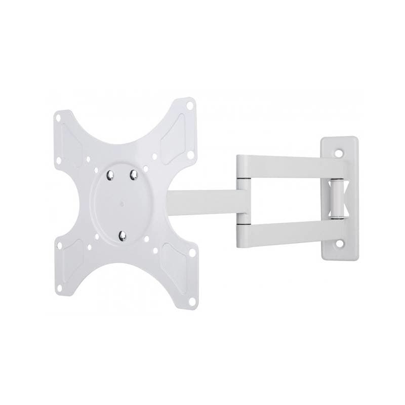 Techly Suport de perete TV LCD/LED/PDP cu doua brate 19-37 25 kg VESA alb "VX023820" — miniatură