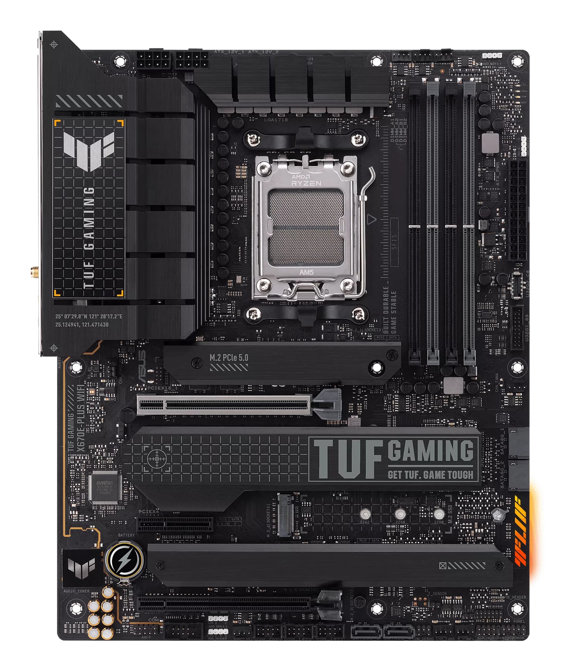Placa de baza TUF Gaming X670E-Plus WiFi, AMD X670E-Mainboard - Sockel AM5 "90MB1BK0-M0EAY0" — miniatură
