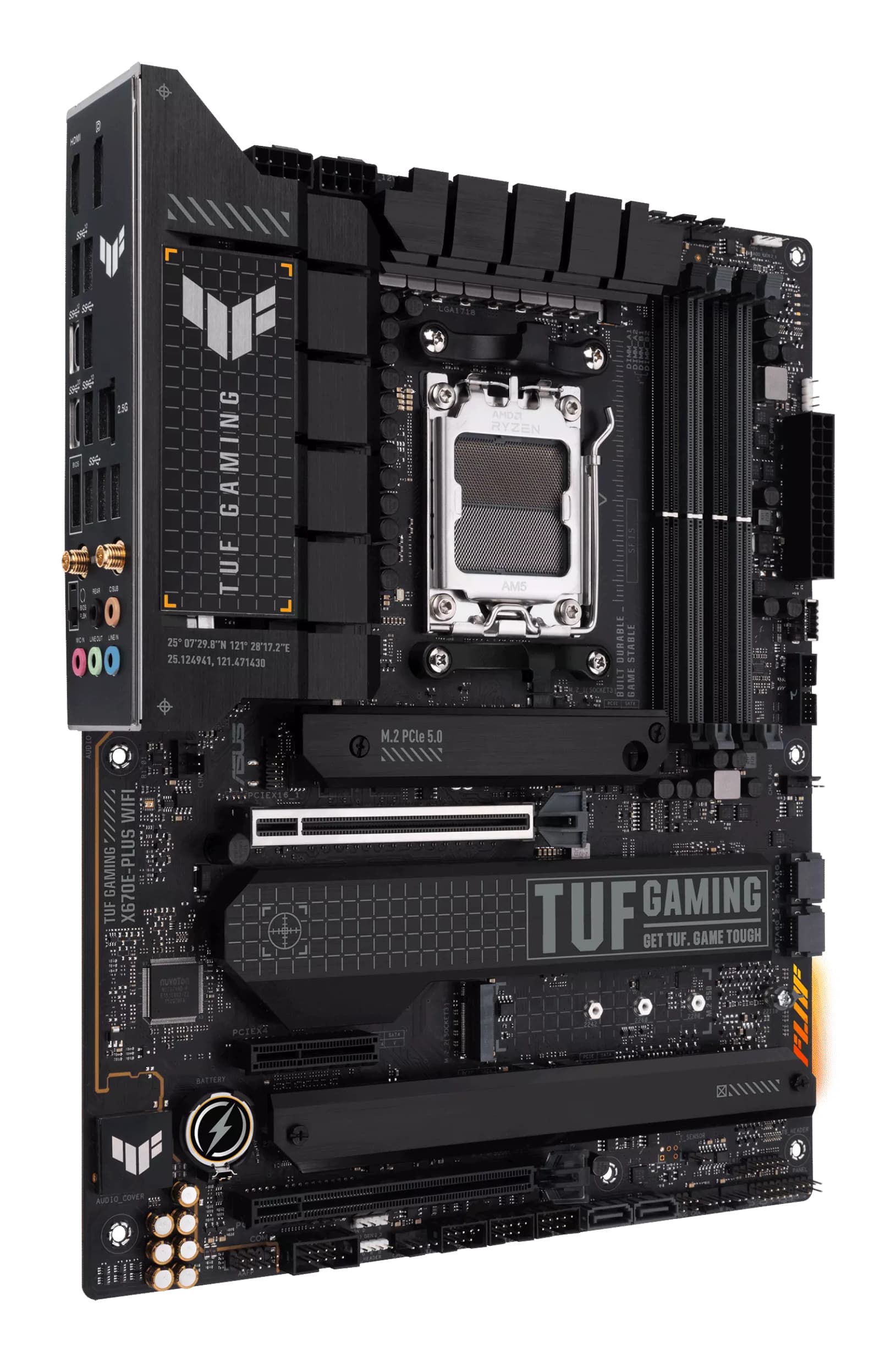 Placa de baza TUF Gaming X670E-Plus WiFi, AMD X670E-Mainboard - Sockel AM5 "90MB1BK0-M0EAY0" — miniatură