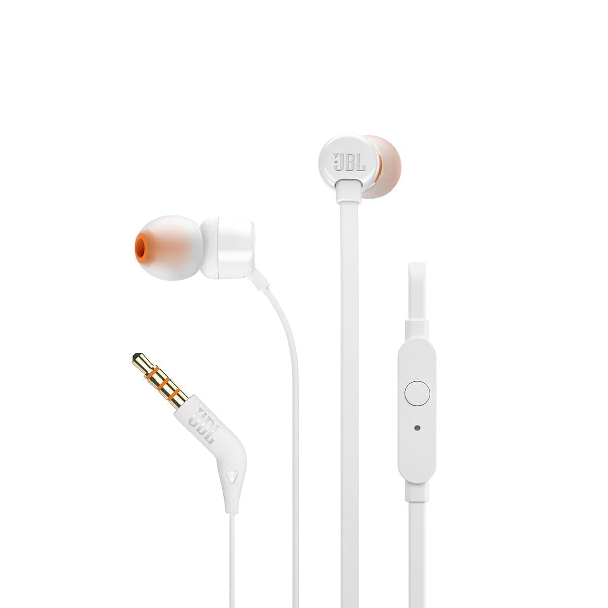 Casti JBL Tune 160 In-Ear Headphones White EU "JBL-T160-WHT"