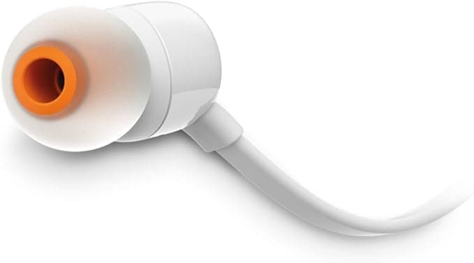 Casti JBL Tune 160 In-Ear Headphones White EU "JBL-T160-WHT" — miniatură