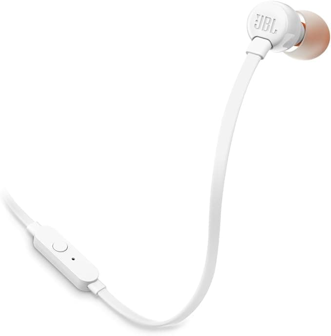 Casti JBL Tune 160 In-Ear Headphones White EU "JBL-T160-WHT" — miniatură
