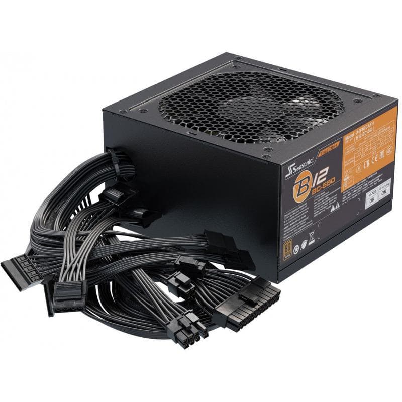 Sursa Seasonic B12 BC-550 80+ Bronze 550 "B12-BC-550" — miniatură