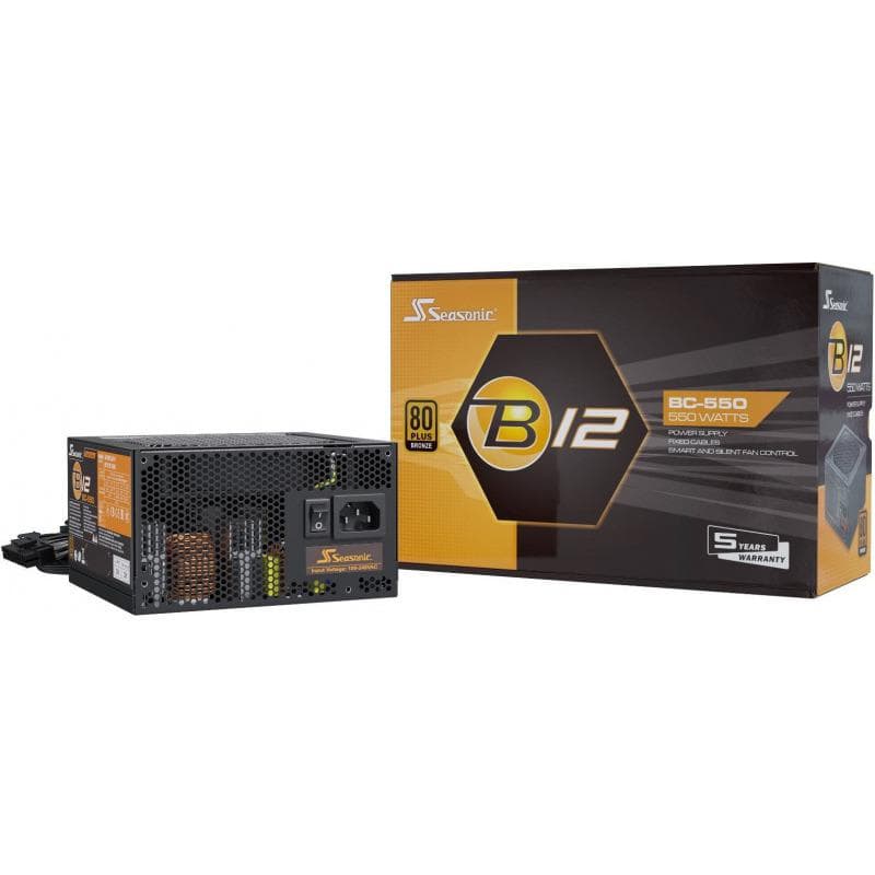 Sursa Seasonic B12 BC-550 80+ Bronze 550 "B12-BC-550"