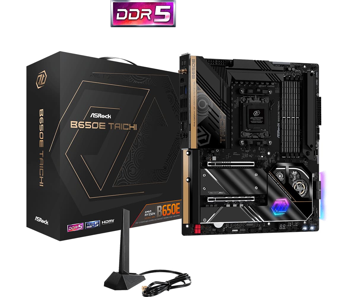 Placa de baza B650E Taichi, AMD B650E, Socket AM5 "B650E TAICHI"