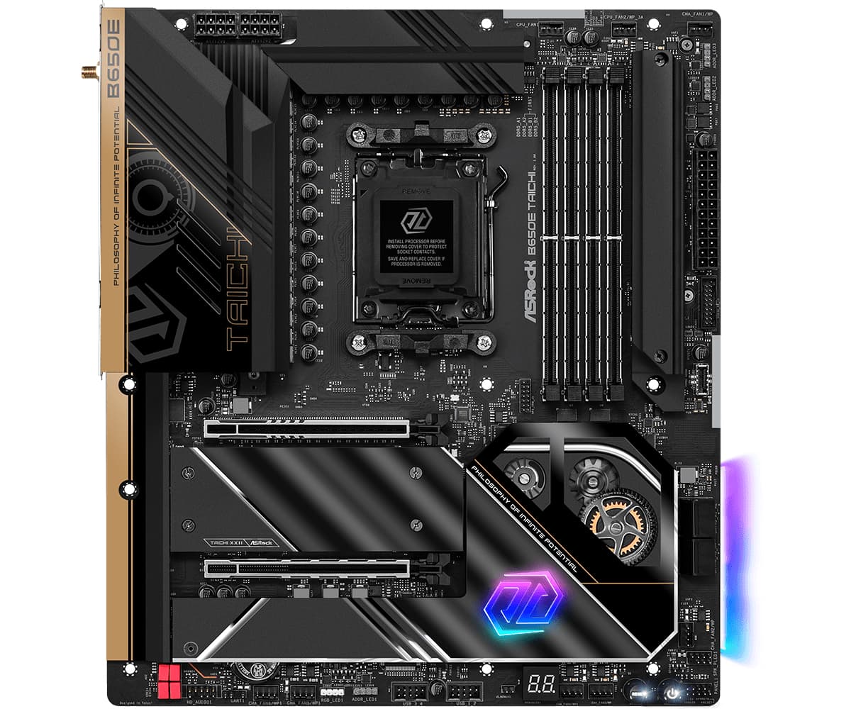 Placa de baza B650E Taichi, AMD B650E, Socket AM5 "B650E TAICHI" — miniatură