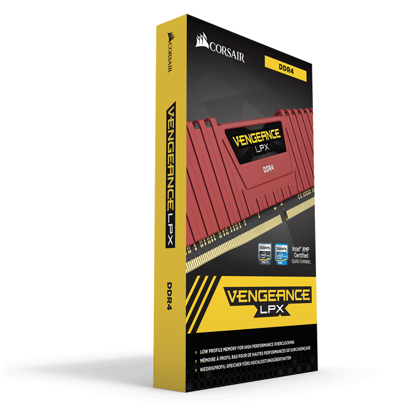 Memorie Vengeance LPX, DDR4, 2 x 16 GB, 2666 MHz, CL16, kit "CMK32GX4M2A2666C16R" — miniatură
