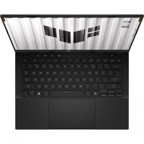 Asus|FA401UV-RG001|NOTEBOOK|14 inch|2560 x 1600 WQXGA|AMD Ryzen 7|8845HS|3.8 GHz|Mem 16 GB|SSD 512 GB|RTX 4060|Video 8 GB|1xHDMI|1080Pcam|1.46 kg|Jaeger Gray "FA401UV-RG001" ( — miniatură