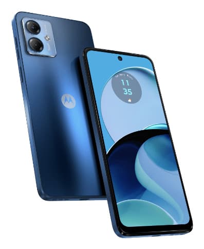 Smartphone Moto g14 128GB 4GB RAM Dual SIM Sky Blue "PAYF0001SE" — miniatură