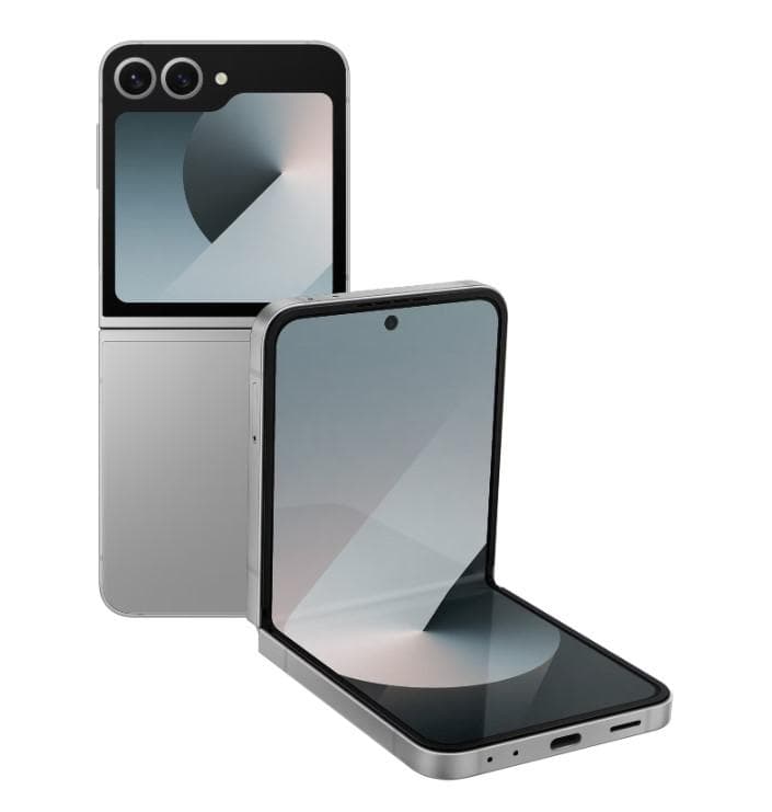 Smartphone Galaxy Z Flip6 512GB 12GB RAM 5G Dual SIM Silver Shadow "SM-F741BZSHEUE"