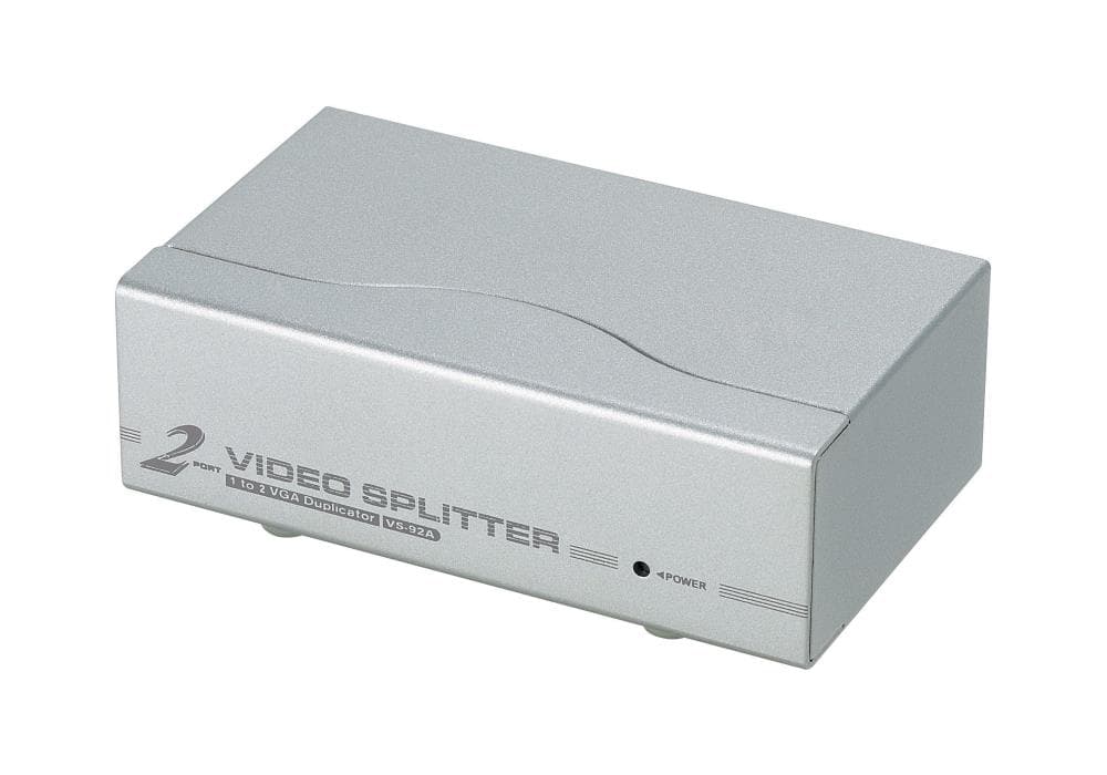 I/O VIDEO SPLITTER 2PORT/VGA 350MHZ VS92A-AT-G ATEN "VS92A-AT-G"