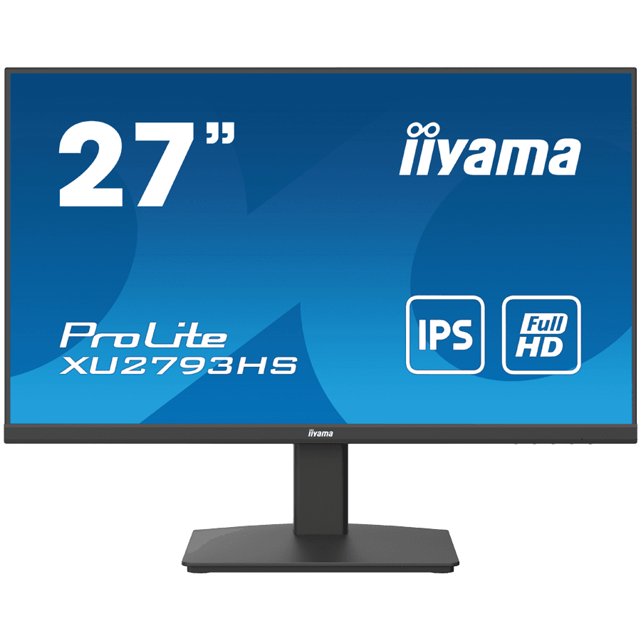 IIYAMA Monitor LED XU2793HS-B6 27" 1920 x 1080 @100Hz 250 cd/m2 1000:1 1ms HDMI DP tilt "XU2793HS-B6"