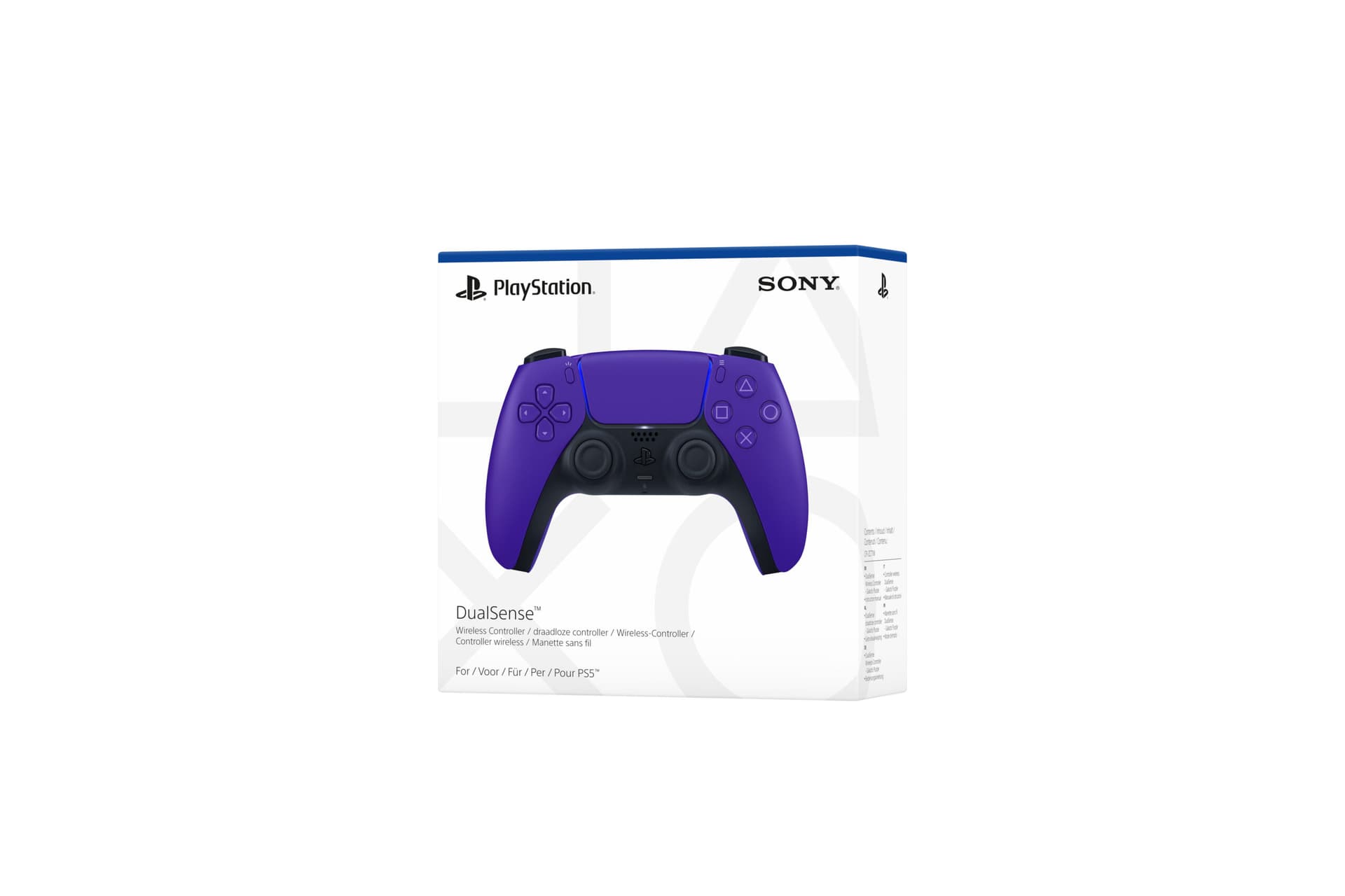 Sony PS5 DualSense Controller V2 Galactic Purple 46501651 "171087" — miniatură