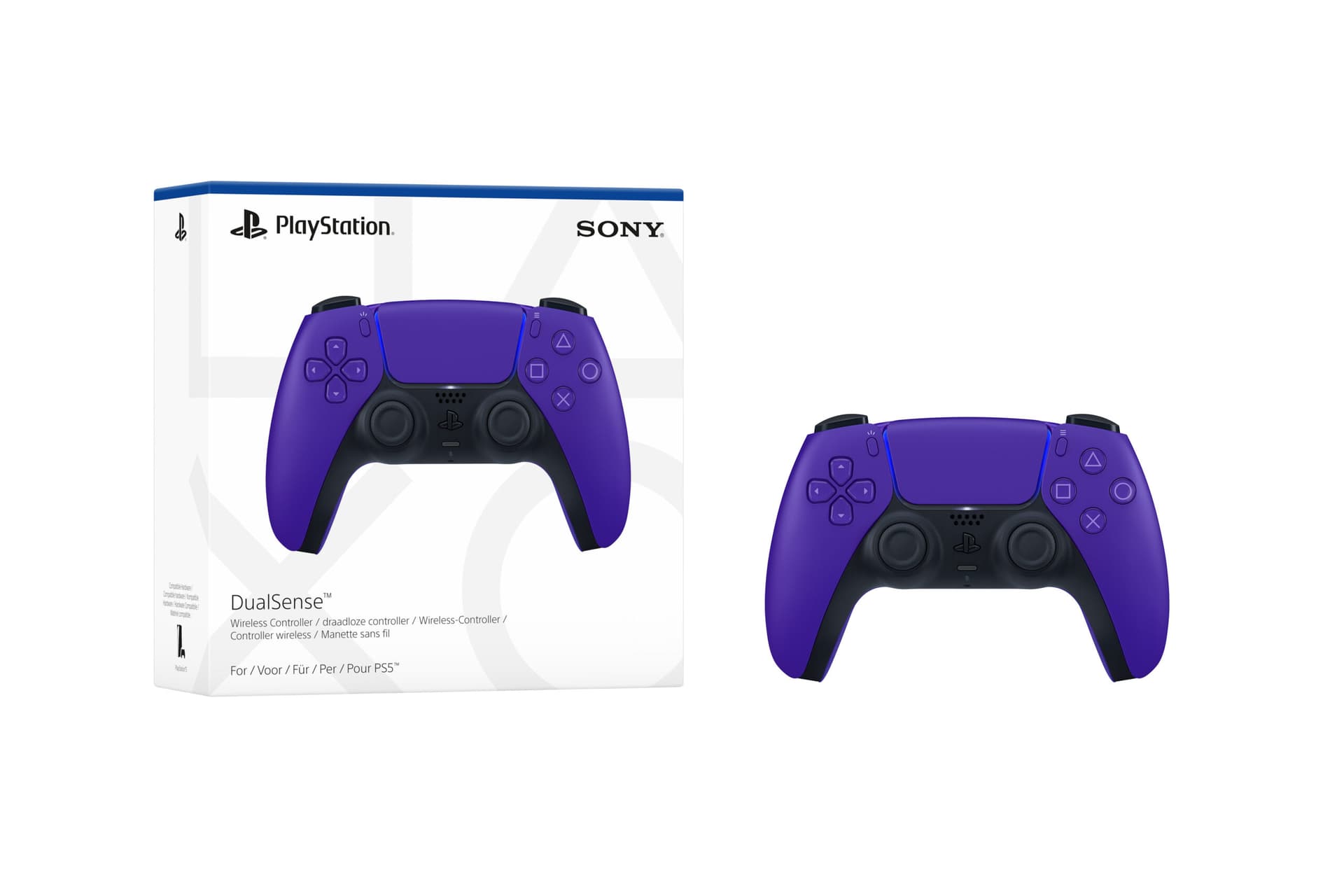 Sony PS5 DualSense Controller V2 Galactic Purple 46501651 "171087" — miniatură