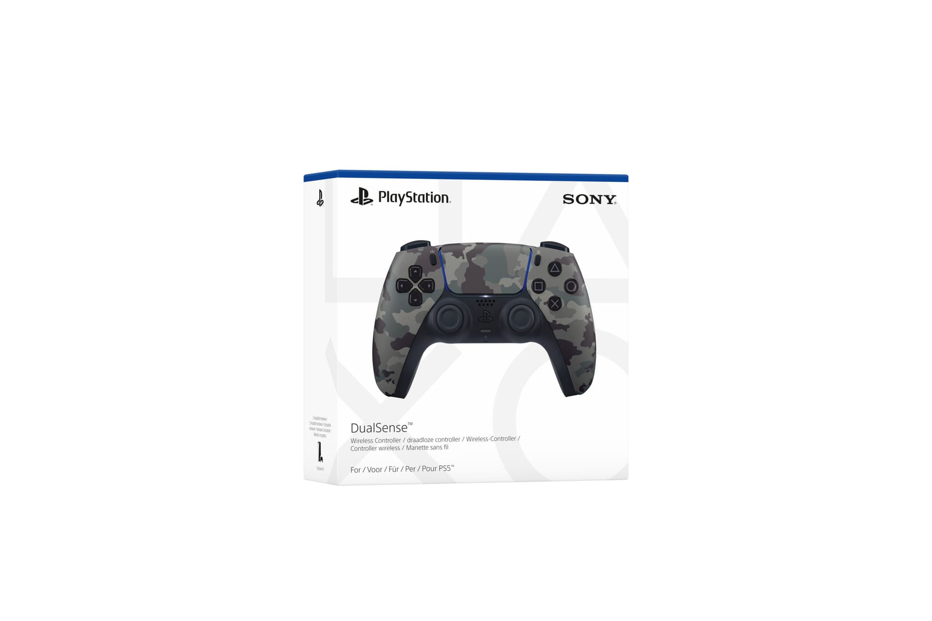 Sony PS5 DualSense Controller V2 Grey Camouflage 46501647 "171088" — miniatură