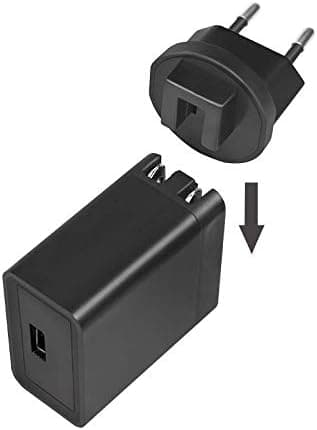 ALIMENTATOR retea 220V LOGILINK, universal, 1 x USB-A, maxim 3A (5V), 18W (12V/1.5A), adaptor US/AU/UK/EU, suport OCP/OVP/OHP/SCP, negru, "PA0188" — miniatură