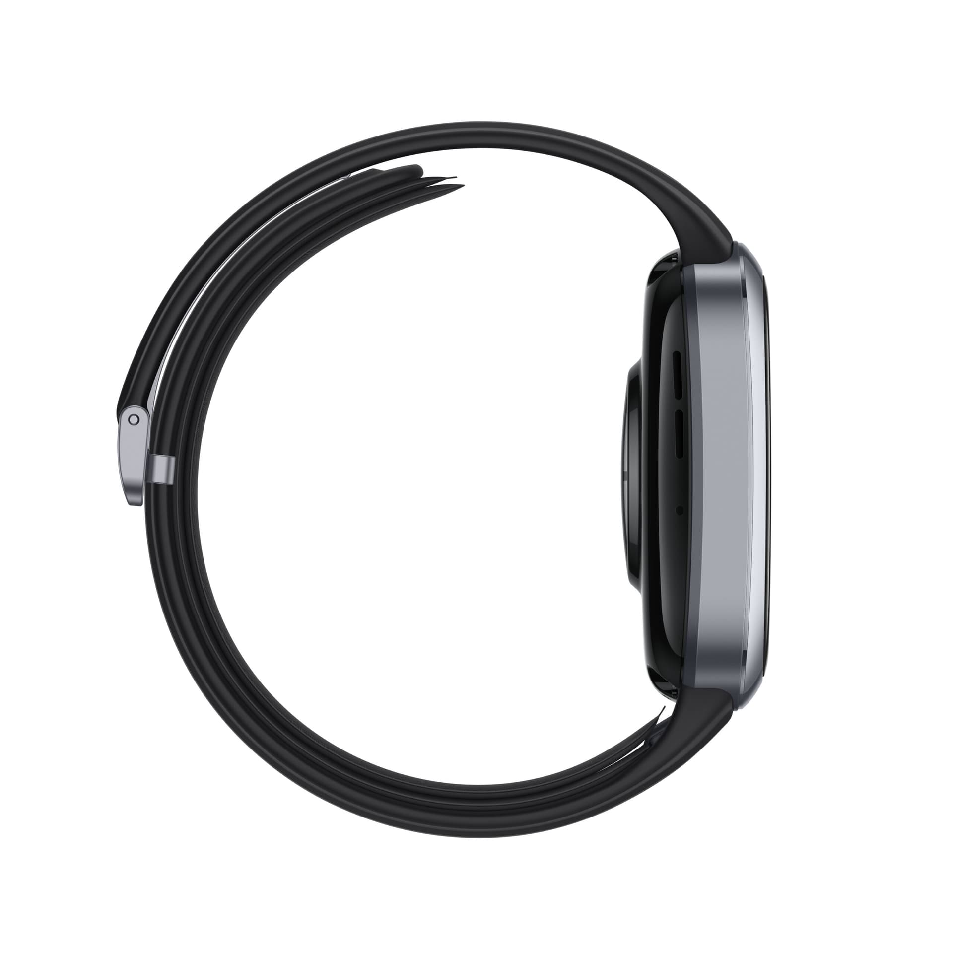 Smartwatch Watch D2 Fluoroelastomer Strap Black "55020DAC" — miniatură