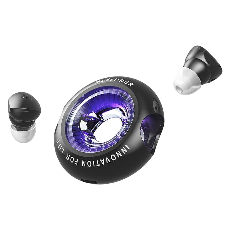 Casti TWS Vention "Tiny T17", tip butoni, utilizare multimedia, Bluetooth 5.3, acumulator 35mAh/300mAh, durata baterie pana la 20 ore, IPX4, negru, "NBRB0" - 6922794786417