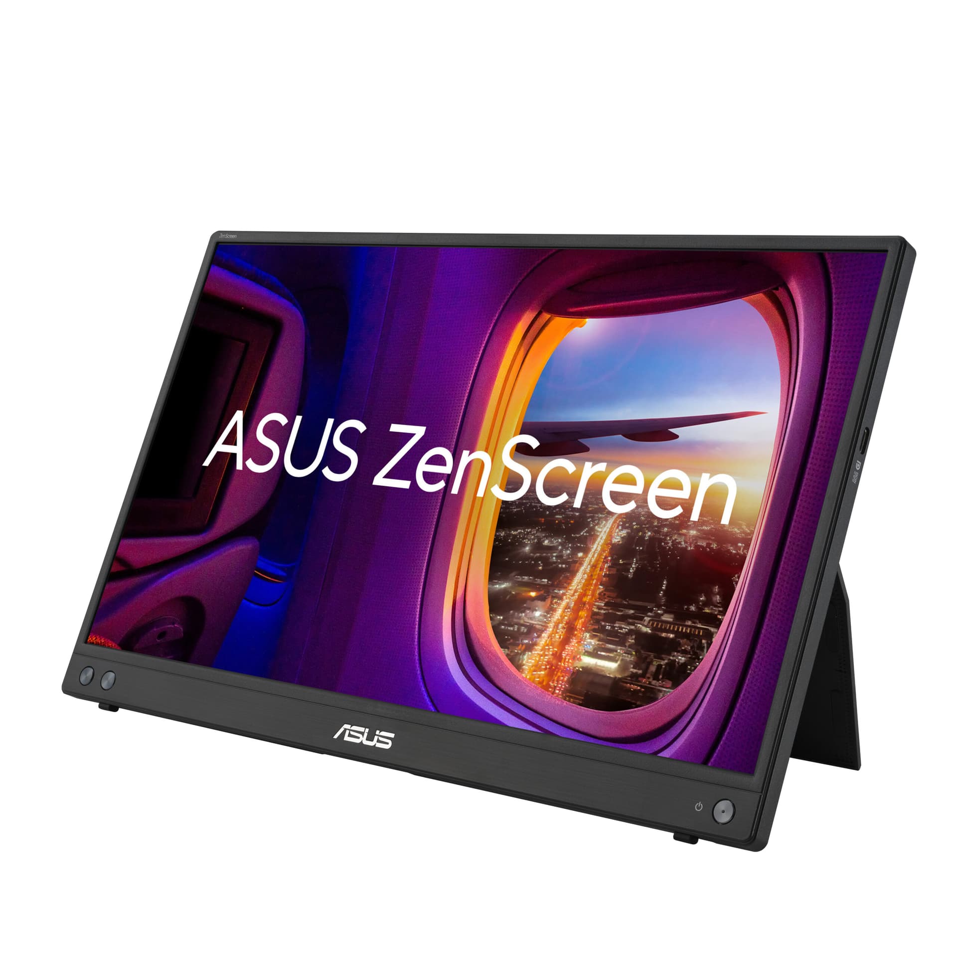 Monitor LED ZenScreen MB16AHV 16:9 FHD HDMI Negru "90LM0381-B02370"