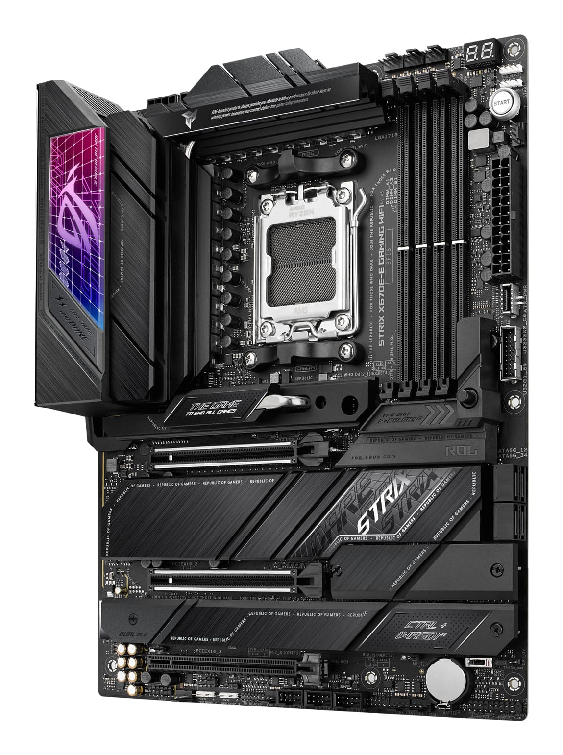Placa de baza ROG Strix X670E-E Gaming, AMD X670E-Mainboard - Socket AM5 "90MB1BR0-M0EAY0" — miniatură
