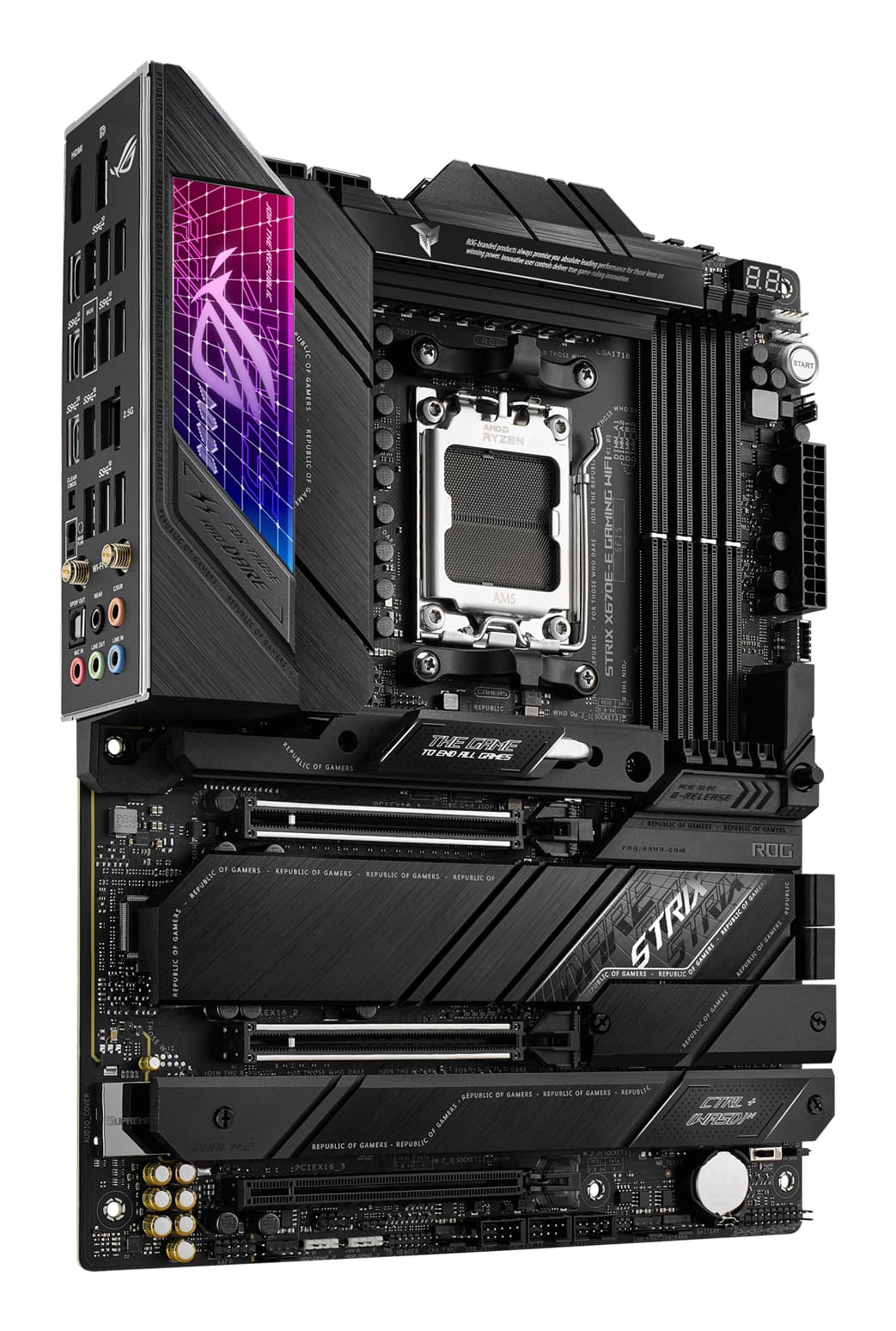 Placa de baza ROG Strix X670E-E Gaming, AMD X670E-Mainboard - Socket AM5 "90MB1BR0-M0EAY0" — miniatură