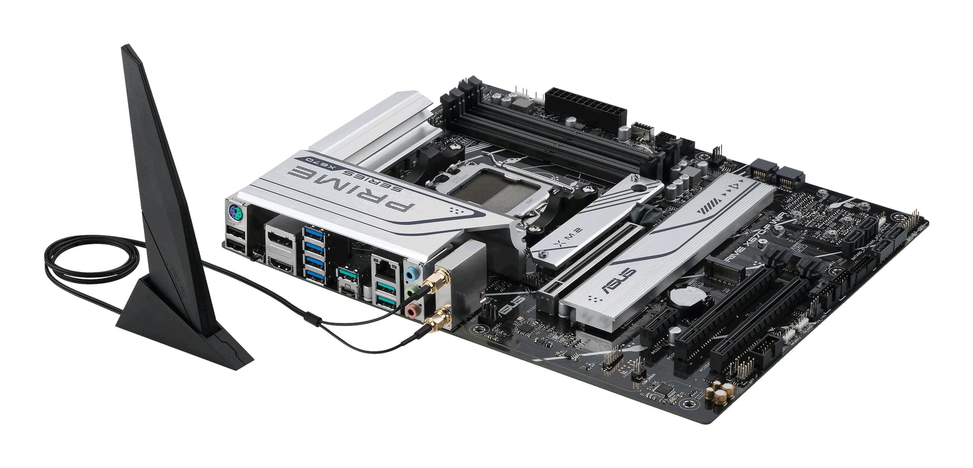 Placa de baza Prime X670 P WiFi AMD X670 Mainboard Sockel AM5 ATX "90MB1BV0-M0EAY0" — miniatură