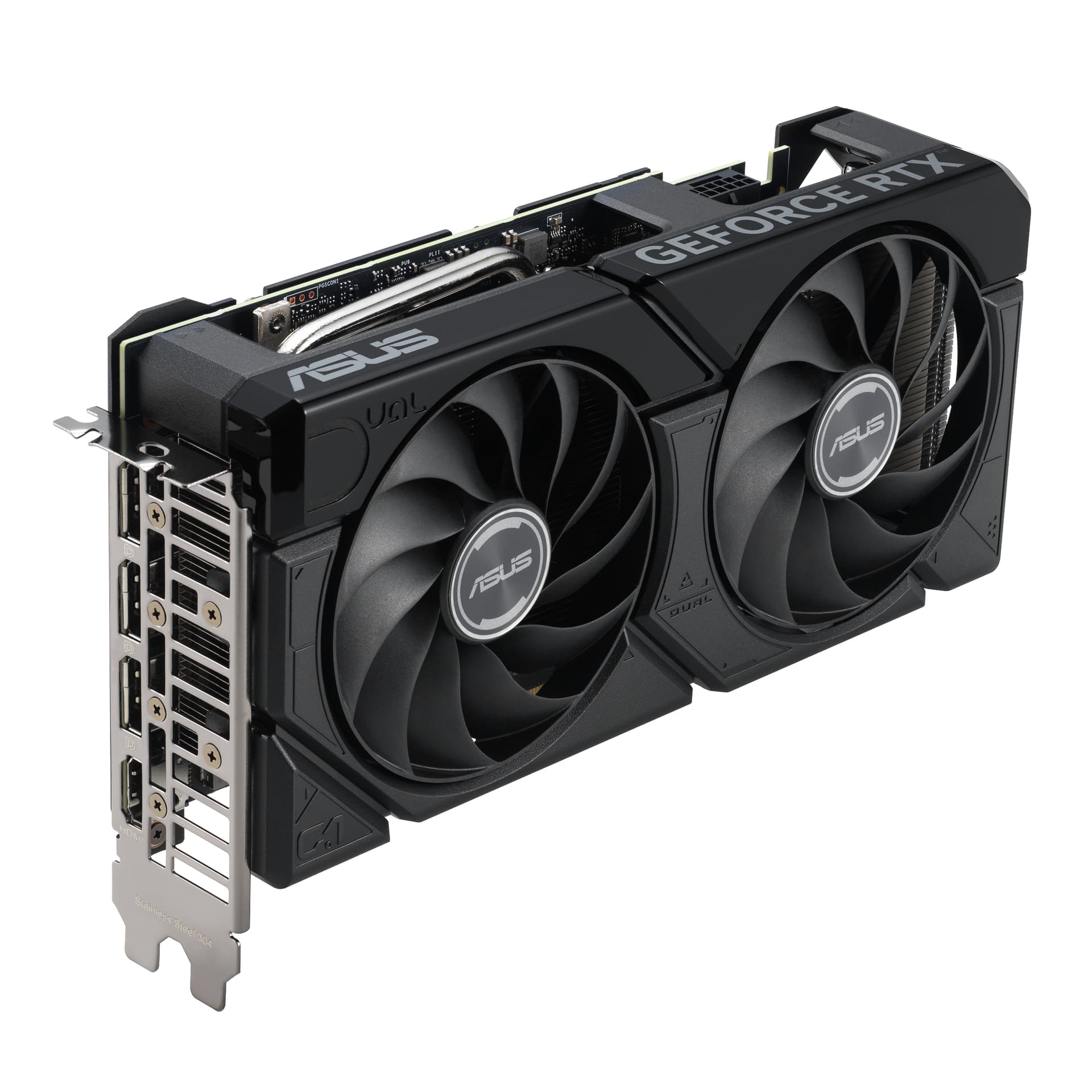 Placa video nVidia GeForce RTX4070 SUPER DUAL EVO OC 12GB GDDR6X 192bit "90YV0KC0-M0NA00" — miniatură