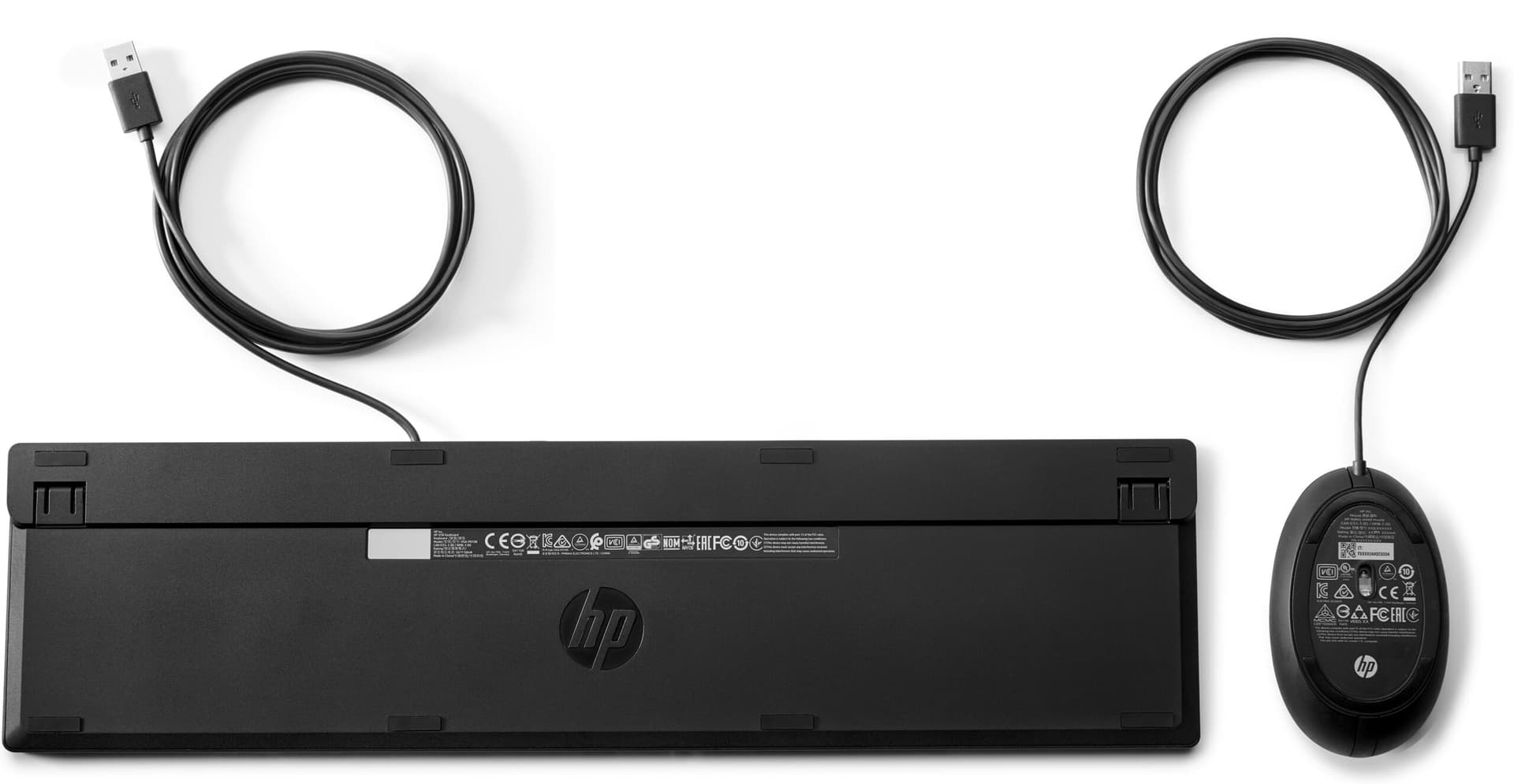 HP USB 320K keyboard and 320M mouse Combo "9SR36AA#ABB" — miniatură