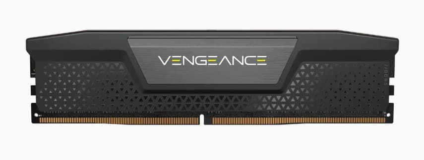 Corsair Memorie DDR5, 32GB, 5200MT/s, C40, 1.25V, XMP, Negru, VENGEANCE "CMK32GX5M1B5200C40" — miniatură