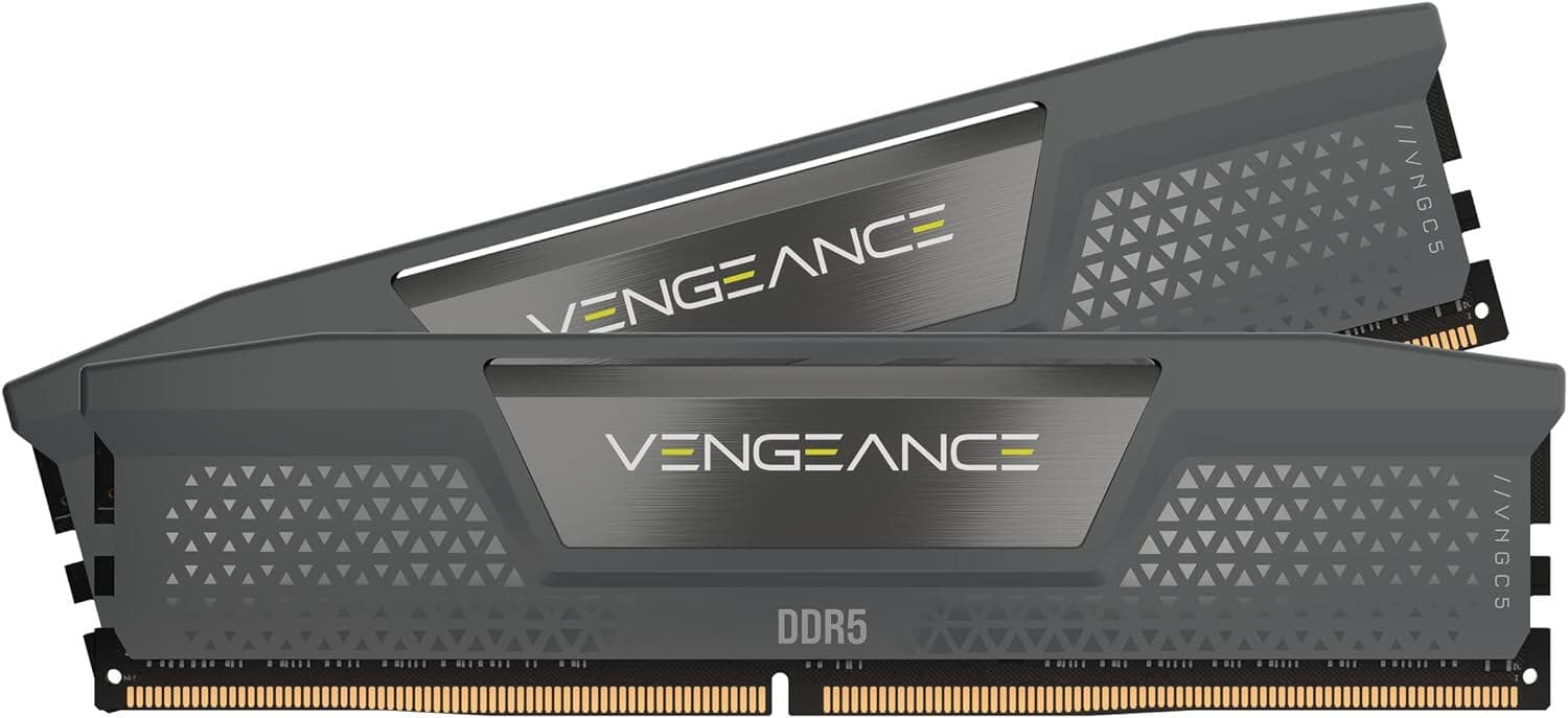 Corsair Vengeance 32GB, DDR5, 6200MHz, CL34, 2x16GB, 1.4V, Negru "CMK32GX5M2X6200C32"