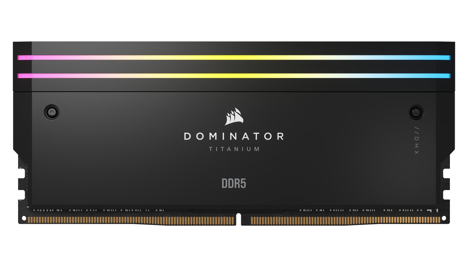 Memorie Dominator Titanium RGB Black 96GB DDR5 6600MHz CL 32 Dual Channel "CMP96GX5M2B6600C32" — miniatură